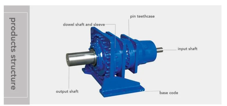 Brevini Flange Input Planetary Gearbox Female Splined Shaft Output