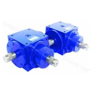 Cubic JTP90 90 Degree Angle Transmission Spiral Bevel Gearbox Dimension Drawing